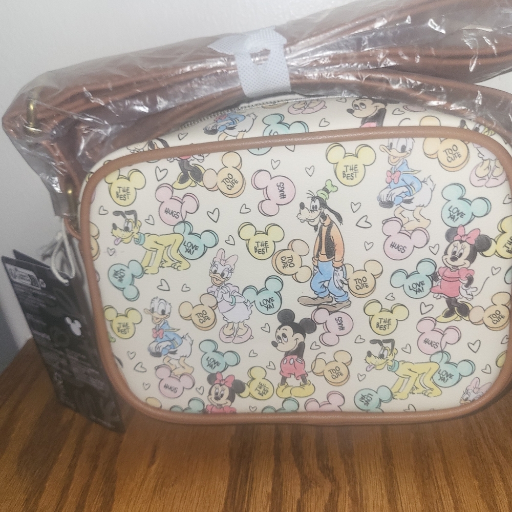 Disney Loungefly Character Print Crossbody Bag - Picture 2 of 6